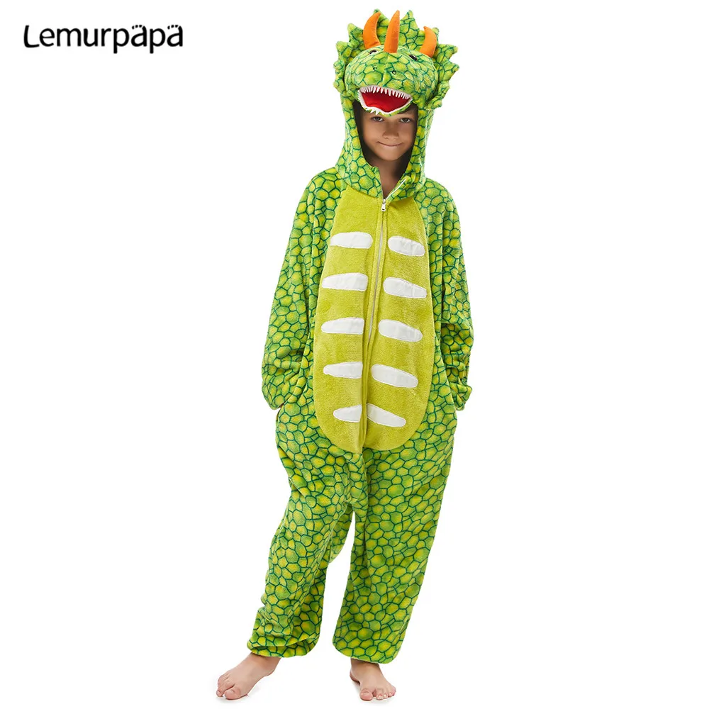 Animal Kigurumis Onesies For Kids Dinosaur Sleepwear Onesie Child Clothing Cartoon Cute Jumpsuit Cosplay Party Costume Animal Kigurumis Onesies For Kids Dinosaur Sleepwear Onesie Child Clothing Cartoon Cute Jumpsuit Cosplay Party Costume