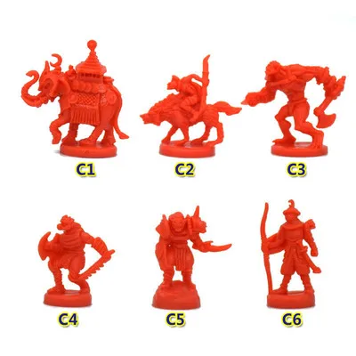 

super mini 1/72 pvc figure warlordofrinngs warOrcelves 6pcs/set