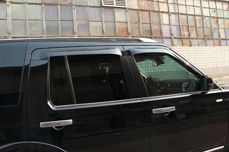 Для Land Rover LR4 Дискавери 4 2010 2011 2012 2013 из нержавеющей стали наружный автомобильный нижний подоконник планки 4 шт./компл