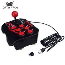 Daten Frosch 4 in 1 USB Arcade Spiel Joystick Für Nintendo Schalter Konsole Kampf joystick Gaming Controller Für PS3 Gamepad für PC