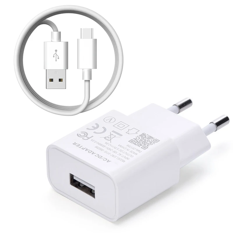 Для Xiaomi зарядное устройство 5V 2A EU USB Type C/Micro Дата кабель для зарядки телефона