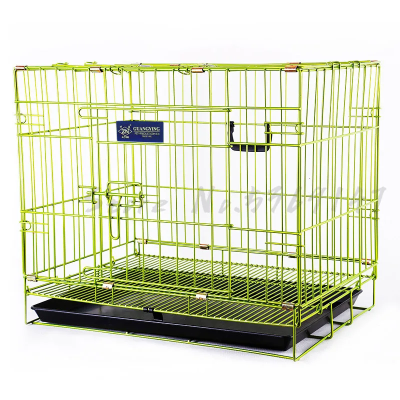 

Dog Cage Teddy Household Cat Cage Medium Small Large Dog Fence Indoor Cage Pet Dog Cage with Toilet Supplies
