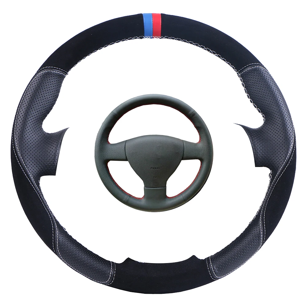 Custom Car Steering Wheel Cover For Volkswagen Old VW Golf Polo Sagitar