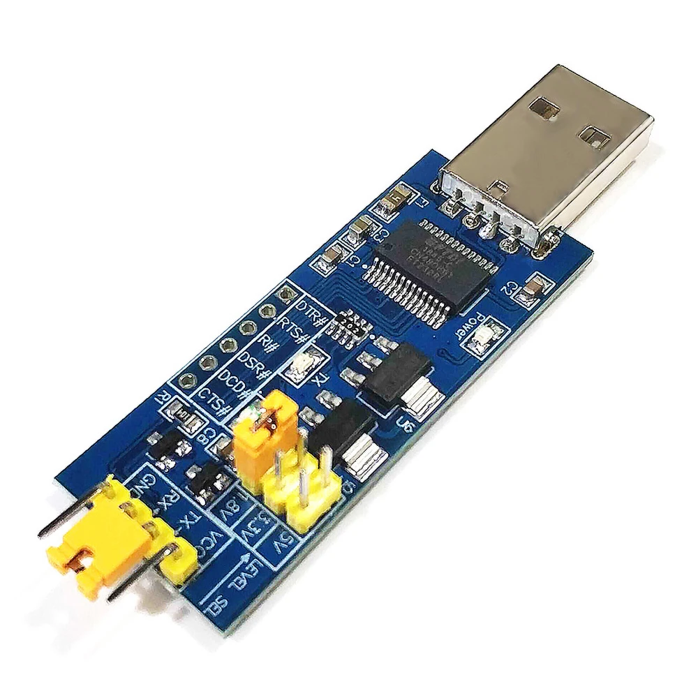 Модуль последовательного порта USB FT232RL для TTL маленькая плата 5 в 3 1 8 уровень