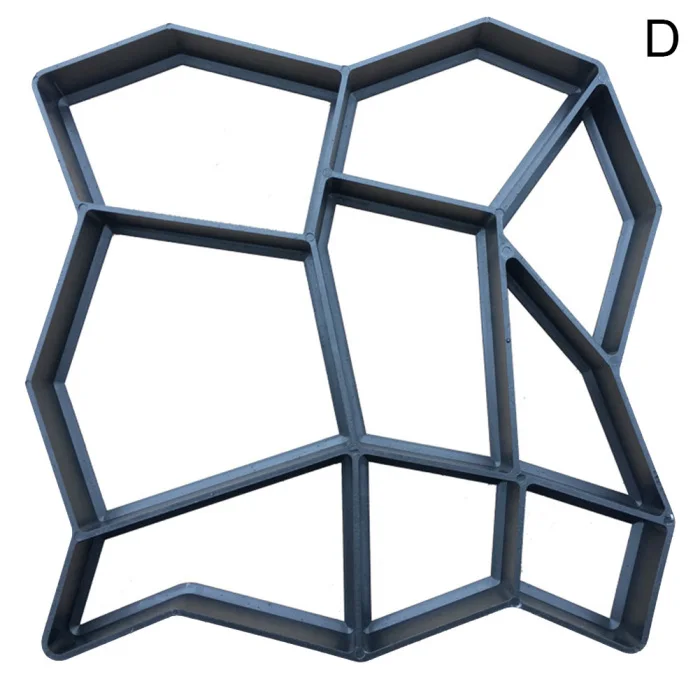 Горячая садовая форма для изготовления дорожек DIY бетонная дорожка для сада XJS789