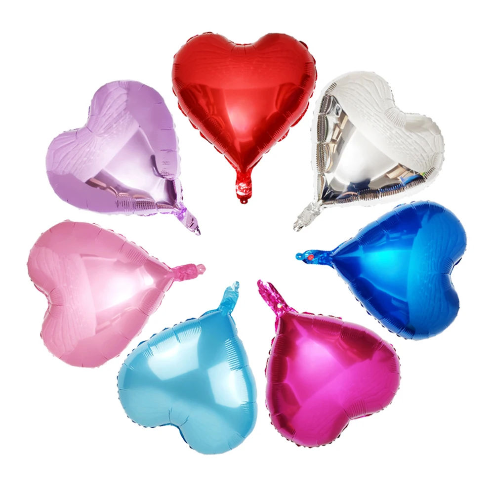 

1 pcs/18 inch Helium Balloon heart Wedding star aluminum Foil Balloons Inflatable gift Birthday baloon Party Decoration Ball