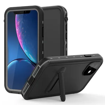

For iPhone 11 11 Pro 11 Pro Max Case IP69X Waterproof Swimming 360 Shockproof Cover for iPhone 11 Case Underwater Kickstand