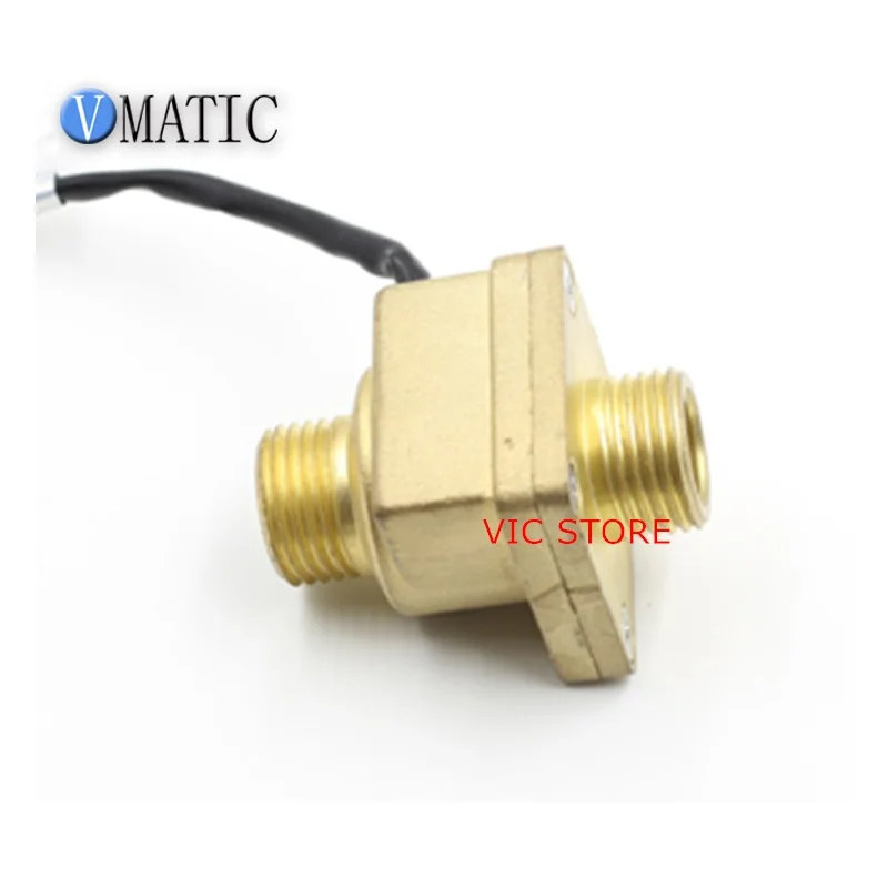 High Quality Electronic Motion Sensor Toilet Flush Brass Material Price VC4050-G1-2 Machinery Flow Water Switch