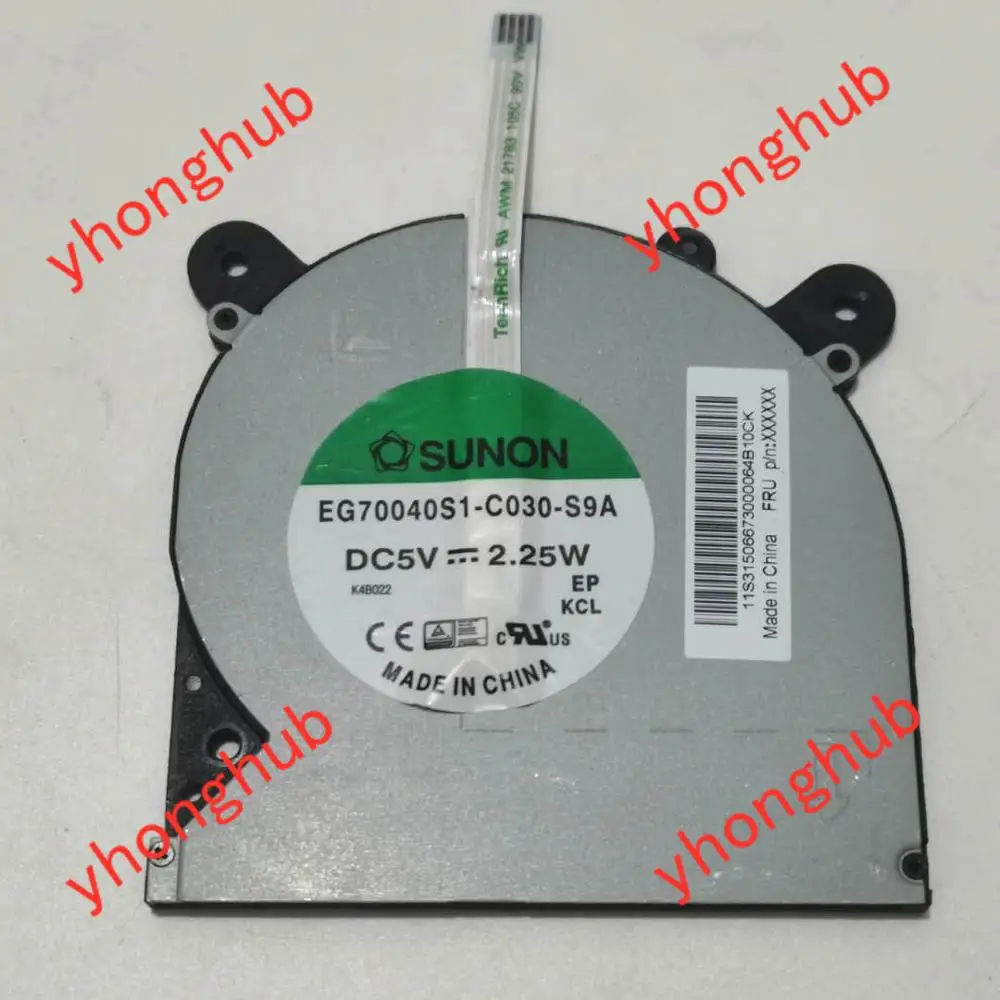 SUNON EG70040S1 C030 S9A охлаждающий вентилятор для ноутбука DC 5V 2 25 W|fan dc|cooling fanfan dc 5v |