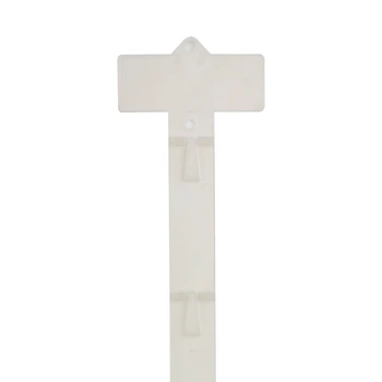 

Shelf Mount Plastic Hanger strip for snack bag food clip display