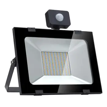 

5th Generation Ultra-thin Flood Light with Induction 10W 20W 30W 50W 100W Cool/Warm White Floodlights Outdoor Lighting
