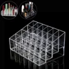 24 Trapezoid Clear Makeup Lipstick Stand Case Organizer 2