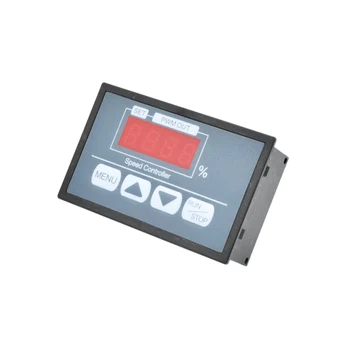 

1PCS Digital Display Percentage Tachometer 30A DC 6V-60V Speed Controller DC Motor Slow Start/Stop Controller