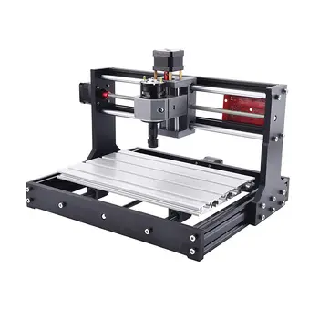 

CNC 3018 Pro Laser Engraver Wood CNC Router Machine GRBL DIY Engraving Machine Spindle Motor PCB PVC Milling Engraver