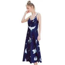 Горячая Женская модная сексуальная одежда для сна на бретельках атласное длинное Белье для сна camisola de dormir feminino langery para mulheres A35