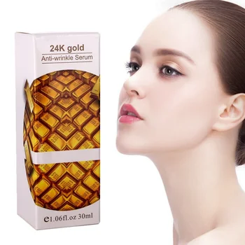 

24k Gold Anti-Wrinkle Serum Anti Wrinkle Anti Aging Collagen Face Essence Hyaluronic Acid Liquid Whitening Moisturizing Serum