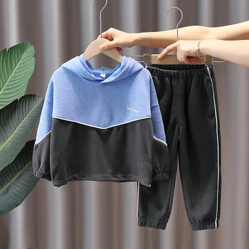 

Children's clothing 3~8-year-old boy's autumn suit 2020 new children's casual autumn clothing long pants two-piece suit