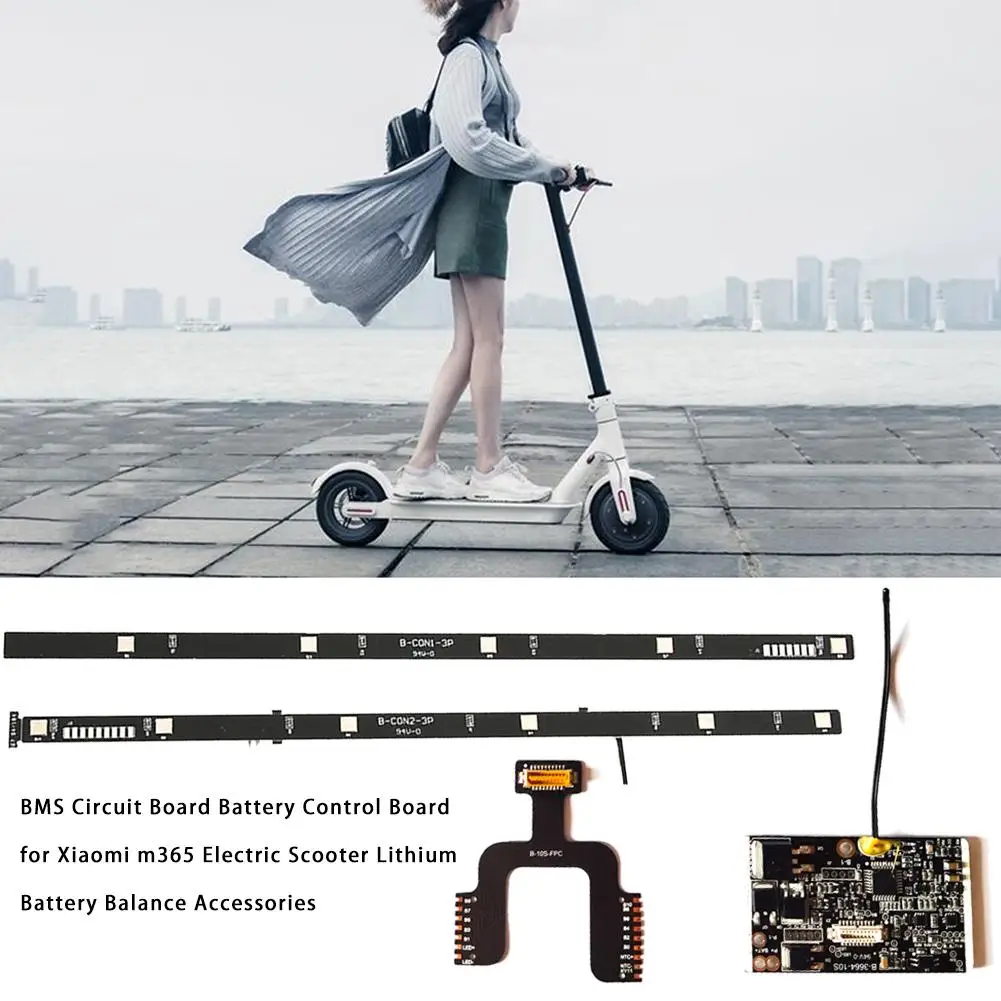 

For Xiaomi M365 Electric Scooter Battery Protection board Stable BMS Circuit Board Durable Material Battery Motherboard Edge