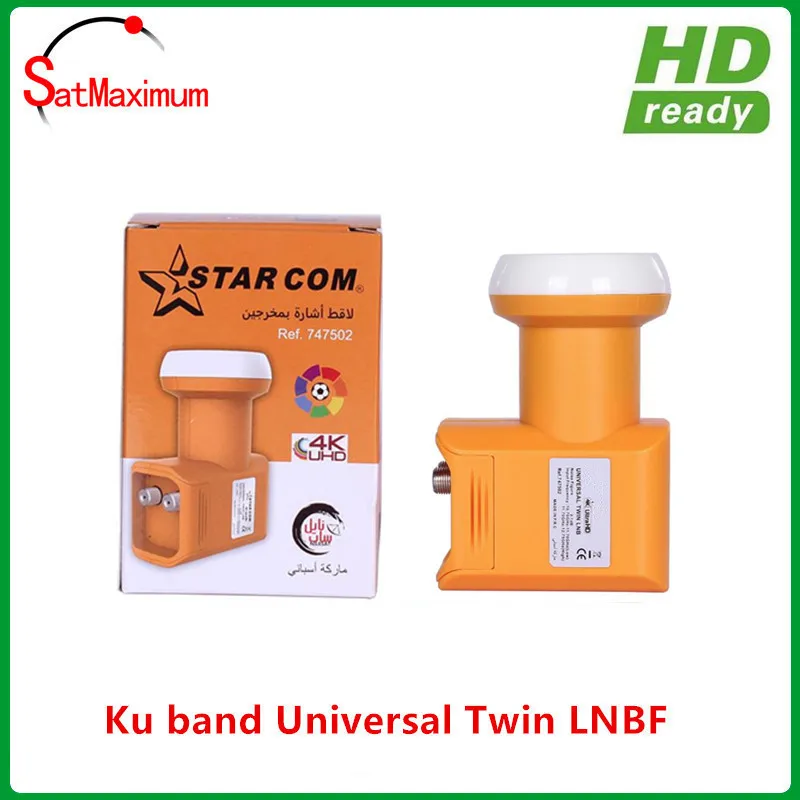 Full HD универсальный KU Band Twin LNB водонепроницаемый дизайн|ku band twin lnb|twinning bandsuniversal lnb |