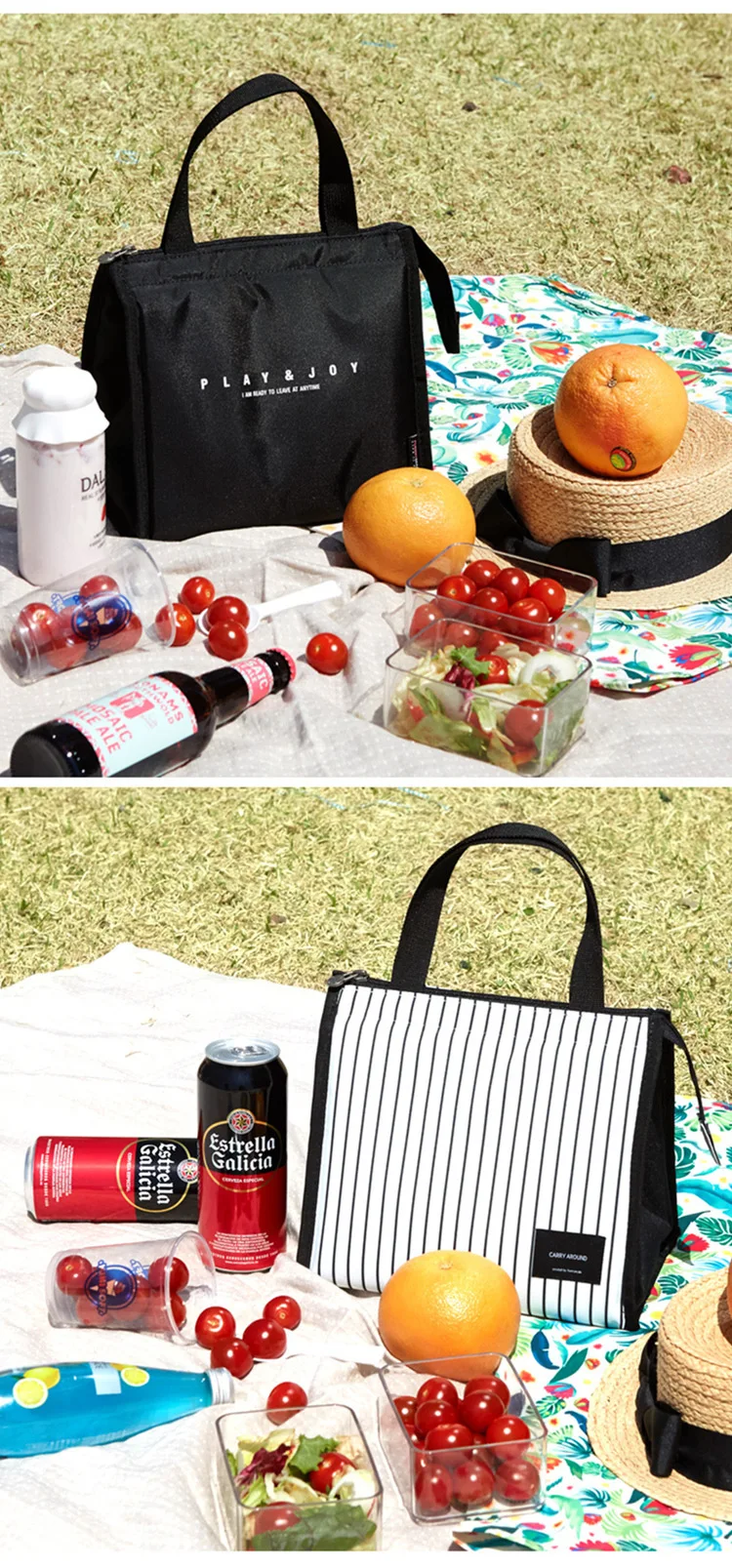 Way Sen-style мини-грелка для ежедневной жизни для обеда пикника сумка ручной Bento Box сумка Ланч-бокс сумка доступная Удобная