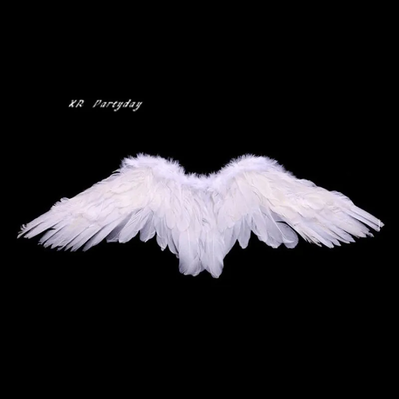 Kids Child Adult Black White Feather Angel Wing Cosplay Show Costume Prop Wedding Birthday Party Halloween Christmas Xmas Gift|Реквизит