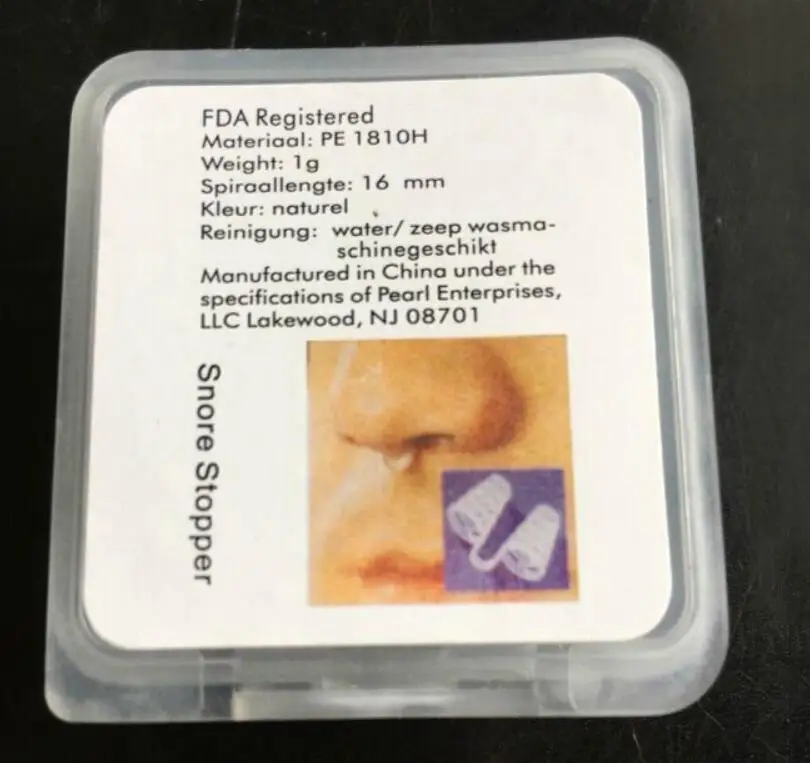 Мягкий пластик мин против храпа дышать для удобного сна зажим для носа Храп стопор помощь для здравоохранения - Цвет: as picture