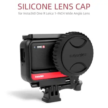 

Sunnylife Silicone Lens Cap Dust-proof Protective Lens Cover For Insta360 One R 1-INCH Wide Angle Lens Camera Accessories