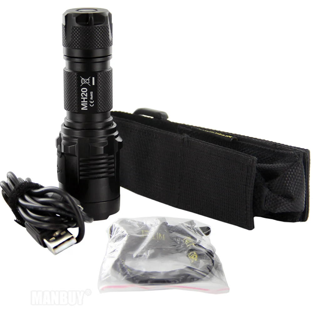 Лидер продаж NITECORE MH20 1000 люмен CREE XML2 U2 светодиодный водонепроницаемый фонарь