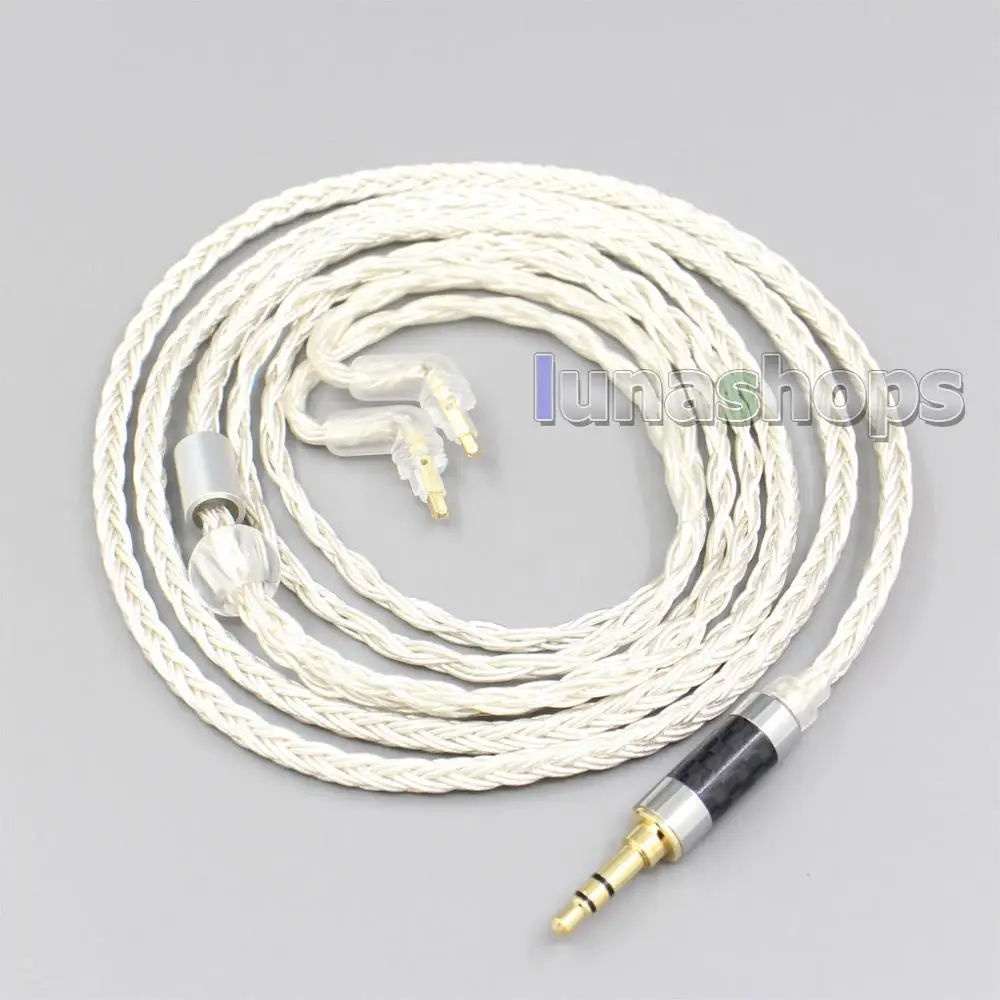 LN007202 16 Core OCC Silver Plated Headphone Earphone Cable For Sony MDR EX1000 MDR EX600 MDR EX800 MDR 7550
