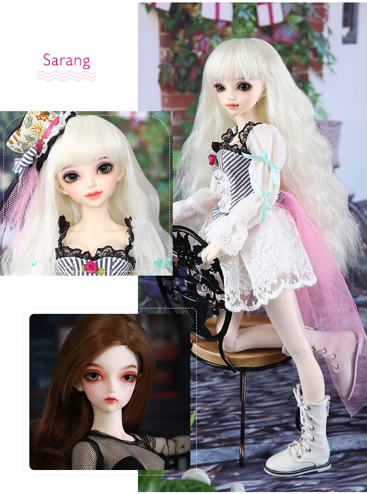 Boneca bjd 1 4 minifee chloe sarang