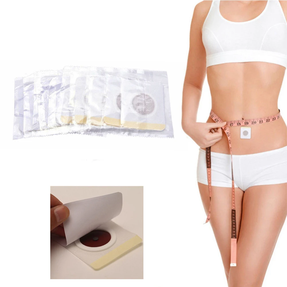 

30Pcs Lazy People Weight Loss Patch Healthy Magnetic Abdominal Slimming Slim Belly Button Patches Natural Traditional Material