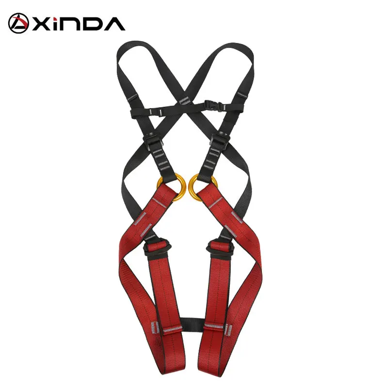 

Kids Child Full Body Safety Sit Seat Belt Harness Tree Rock Climbing Safety Belt Rappelling Escalade Equipment