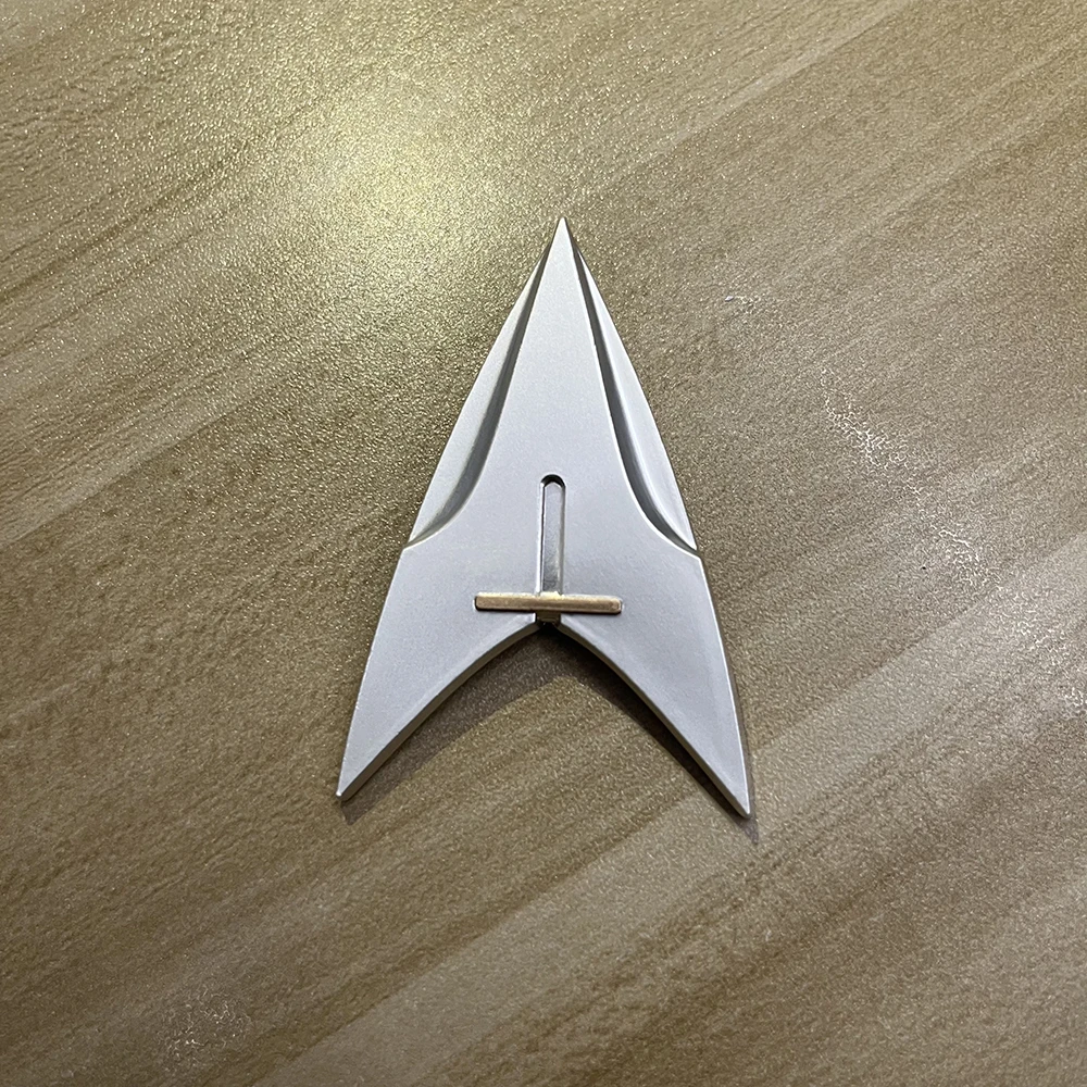 Star For Picard 2 Trek Badge Captain Commander Ensign Lieutenant Civilian Magnet Badge Brooches french maid outfit Cosplay Costumes