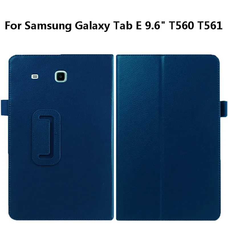 Hard 9.7 Tablet Protective Case Shell Skin For Samsung Galaxy Tab E 9.6 T560 T561 PU Case Cover 2020 Casual Luxury Leather Cover