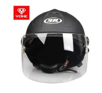 

YOHE YH-331 motorcycle helmet men and women electric car summer bib riding half helmet 62