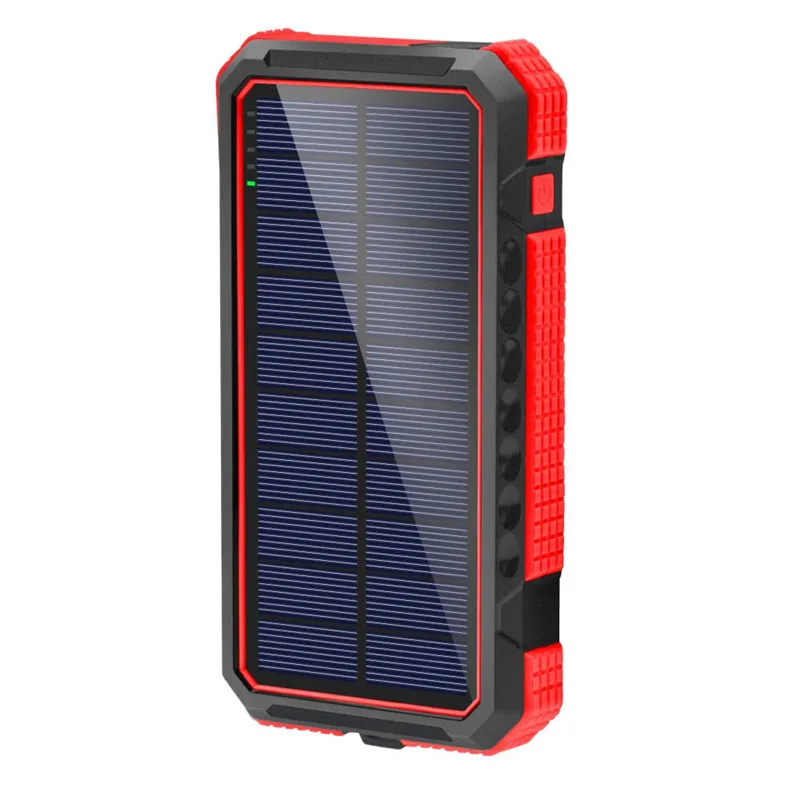 smart power bank 80000mAhSolar Power Bank Wireless Charging Powerbank Waterproof Solar External Battery Fast Charger For Xiaomi Iphone13 Samsung2 wireless power bank for iphone