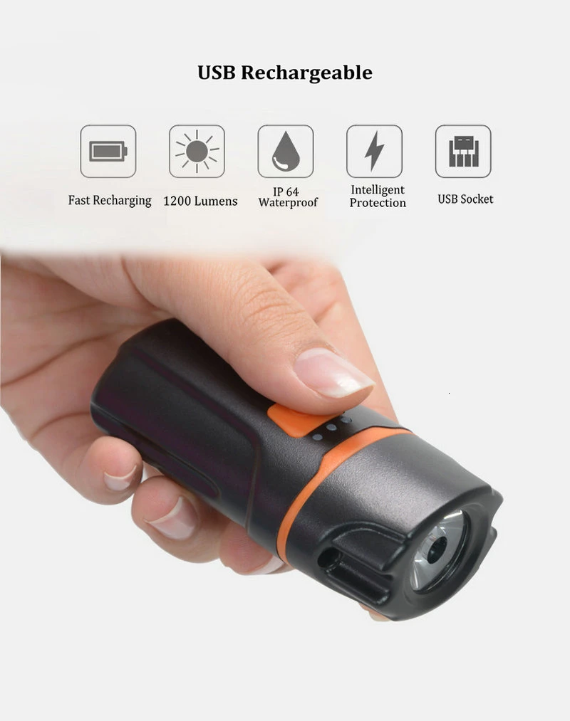 Top Bicycle Flashlight USB Rechargeable LED Light IPX6 Waterproof 6 Modes Super Bright Bike Front Light 800 Lumen with Tail Lamp 15 Top Bicycle Flashlight USB Rechargeable LED Light IPX6 Waterproof 6 Modes Super Bright Bike Front Light 800 Lumen with Tail Lamp 15