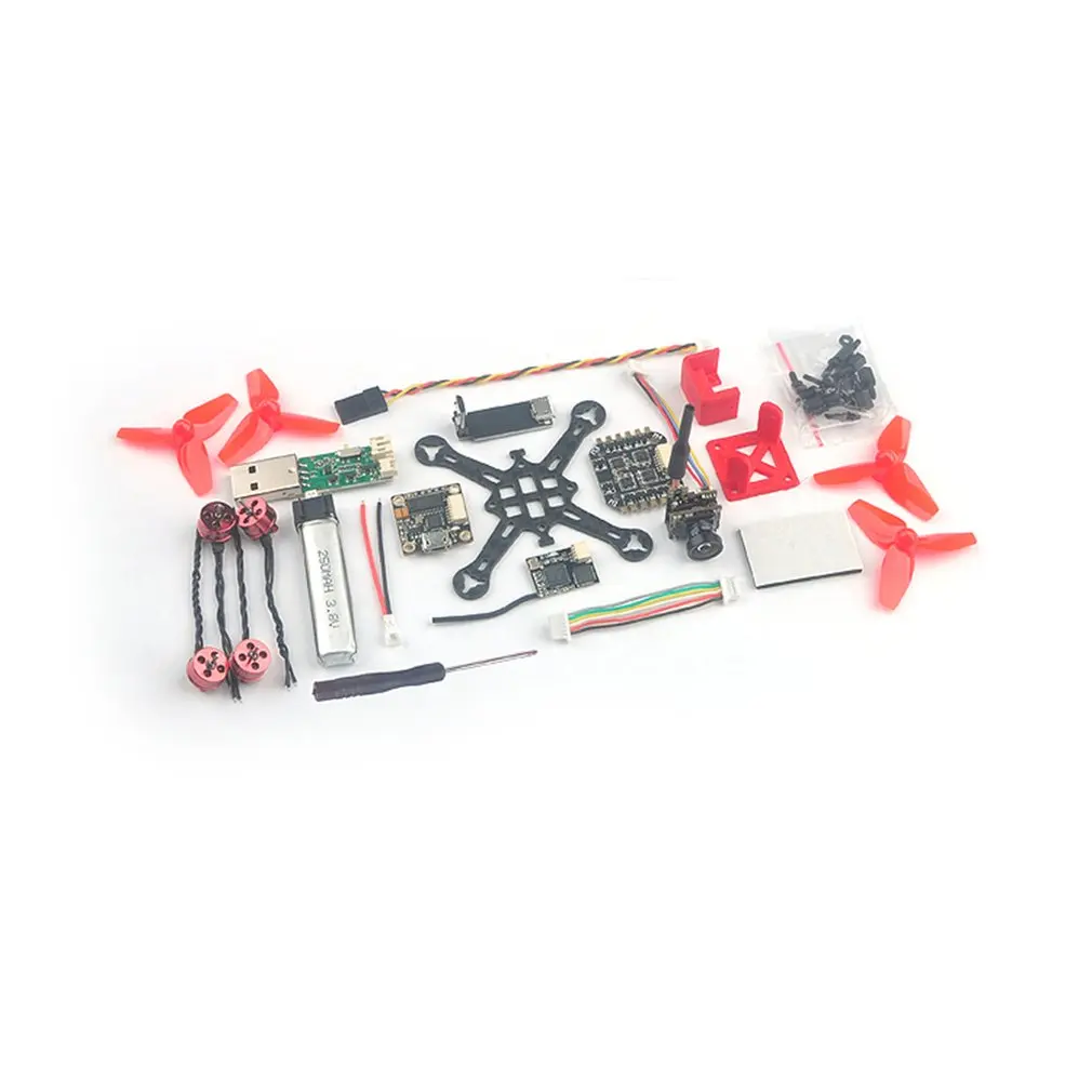 

Trainer66 Mini 66mm 1S FPV Racing Drone PNP Kit w/ Flysky DSM-2 / X Frsky Receiver For Indoor Racer