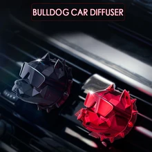 Бренд бульдог освежитель воздуха автопарфюм Автомобильная декоративная Авто заколка бульдог аромат аромата парфума Voiture автомобильный диффузор