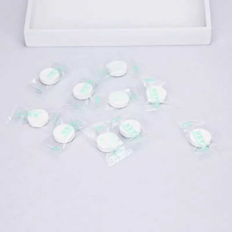 20Pcs Compressed Face Mask Portable Facial Moisturizing Mask Portable Disposable Face Mask