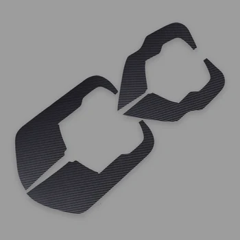 

beler 4pcs/set Plastic Black Car Interior Door Anti-kick Sticker Cover Protector fit for Honda CRV 2017 2018 2019