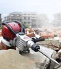 Four-stroke Gasoline Driller Impact Drill Concrete Rock Electric Hammer Broken Stone Petrol Pickaxe Dual-use Rock Drilling Tools 5