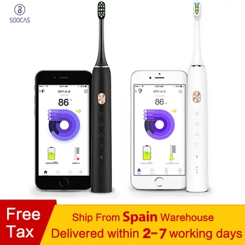 

Soocas X3 Sonic Electric Toothbrush Upgraded Adult Waterproof Ultrasonic automatic Toothbrush USB Rechargeable for Xiaomi