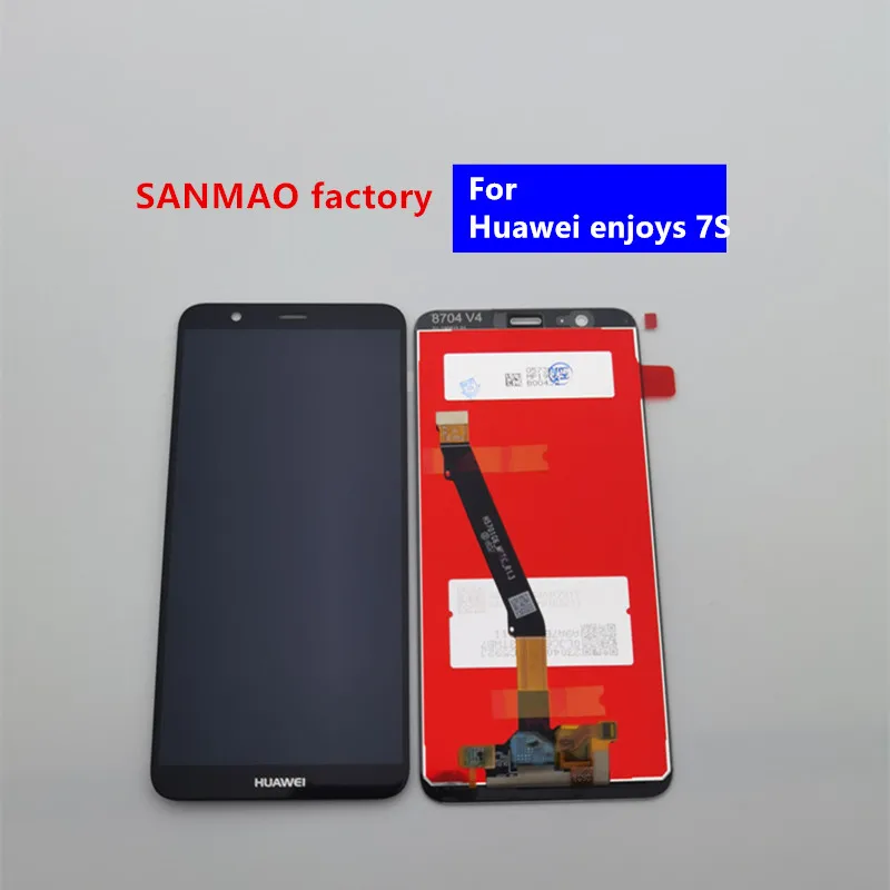Оригинальный ЖК-дисплей для Huawei P Smart сенсорный экран дигитайзер в сборе enjoy 7S с