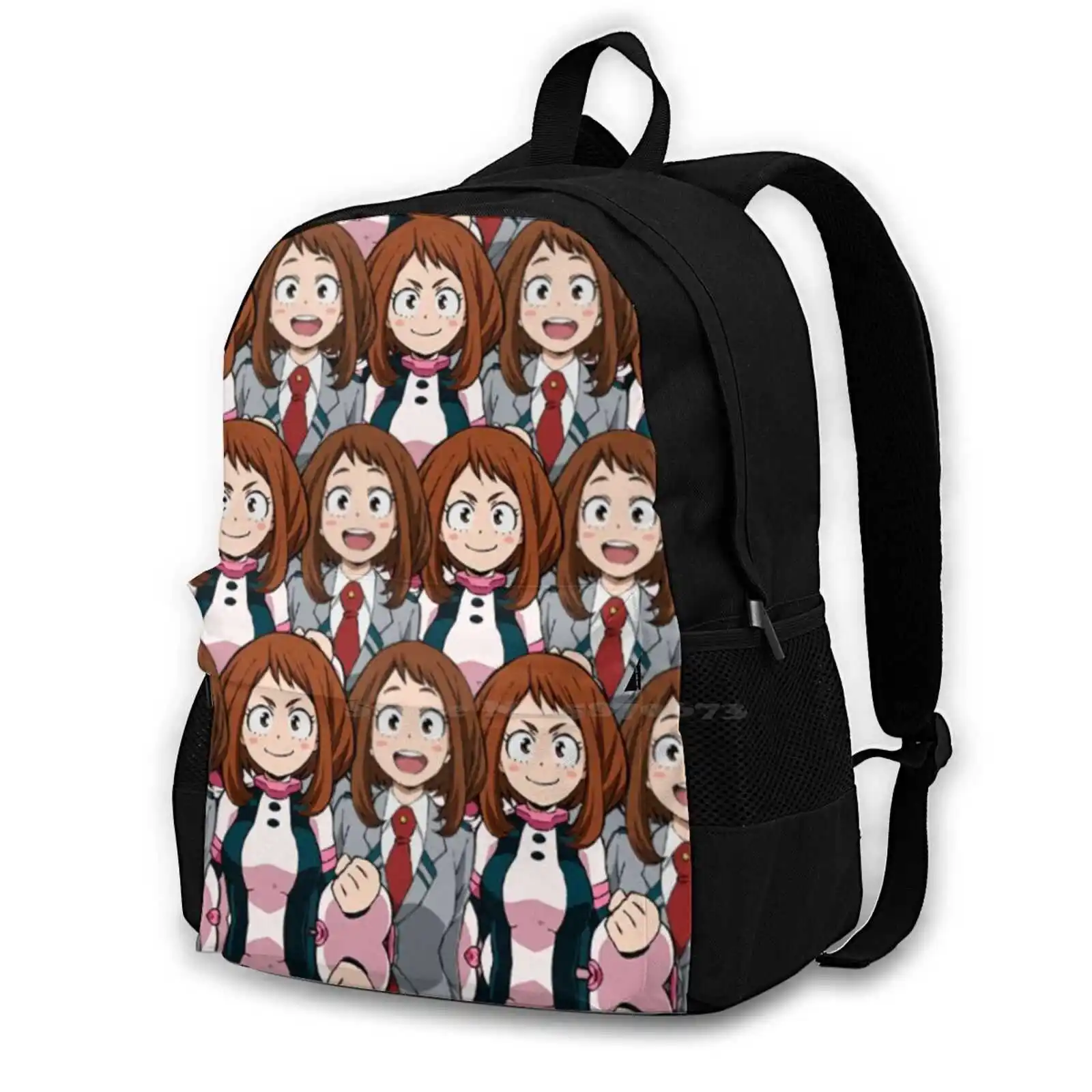 

O Uraraka Teen College Student Backpack Laptop Travel Bags O Uraraka O Uraraka Uravity Boku No Hero Academia Bnha