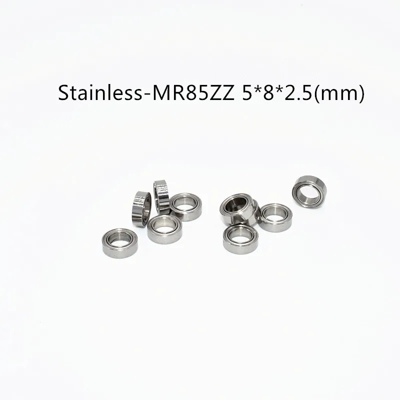 

Подшипник из нержавеющей стали 10 шт. SMR85ZZ 5*8*2,5 (мм), бесплатная доставка, высокоскоростные металлические герметичные детали механического оборудования с защитой от ржавчины