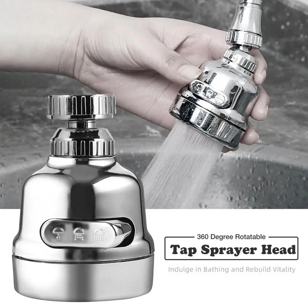 

Kitchen Accessories Universal Shower Water Rotatable Filter Sprayer Nozzle Faucet Head 360 Degree Rotatable Tap Sprayer Head