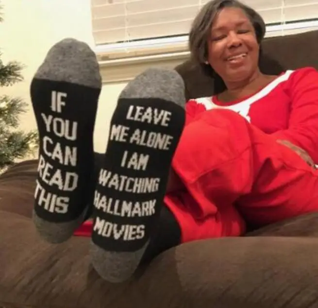 Пара носков смешанные хлопковые носки с буквенным принтом теплые рождественские