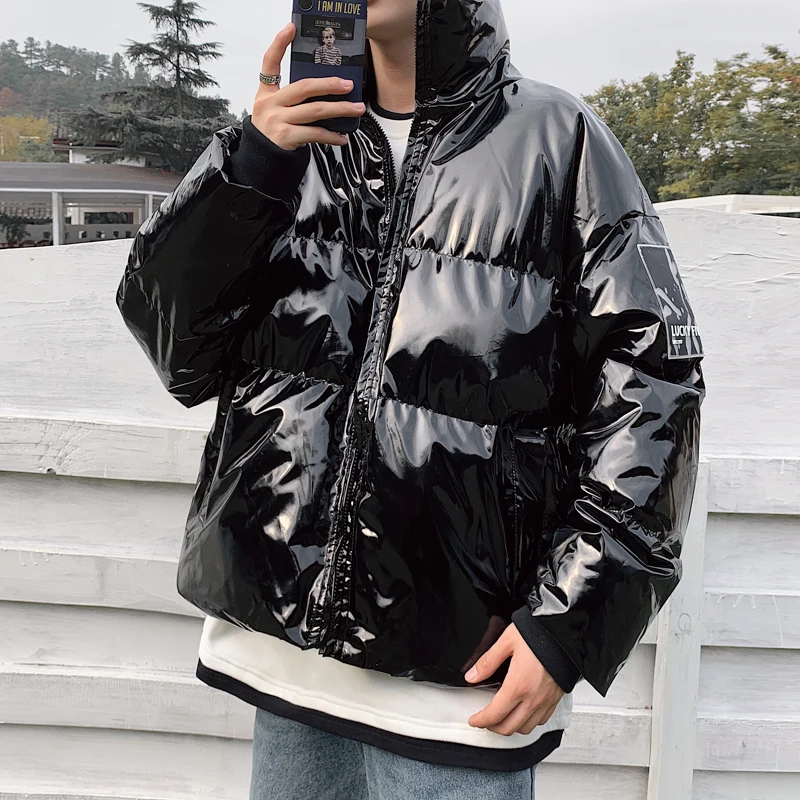 mens vinyl puffer jacket Off 54% - www 