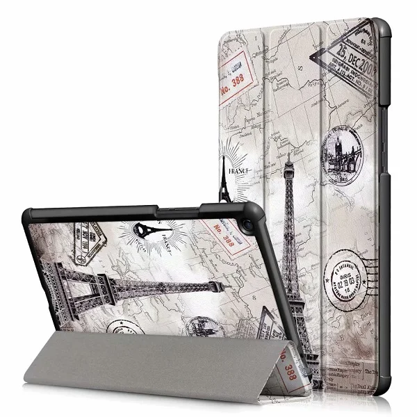 Ультратонкий планшет Coque для Xiaomi mi Pad 4 Plus 10,1 чехол из искусственной кожи Smart для Xiaomi Pad 4 Plus 10,1 чехол откидная Подставка Крышка - Цвет: 4